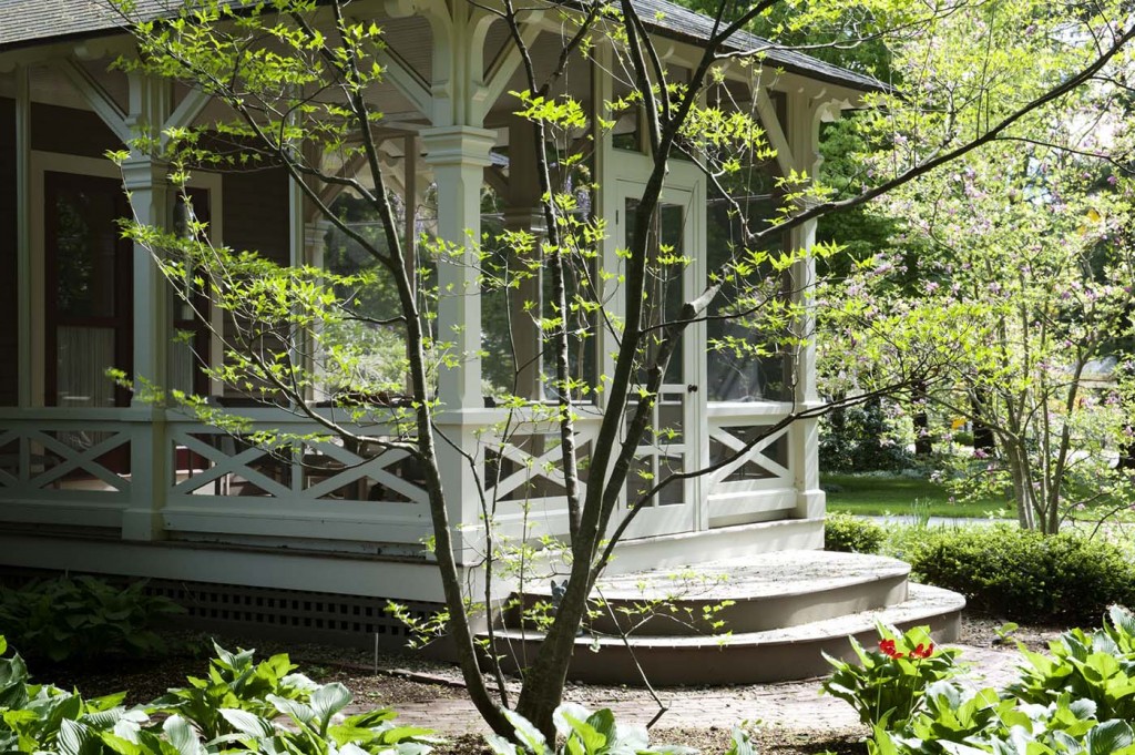 Ihara's house is an 1875 Victorian Gothic-style Stick. Photograph by Emily Andrews. 