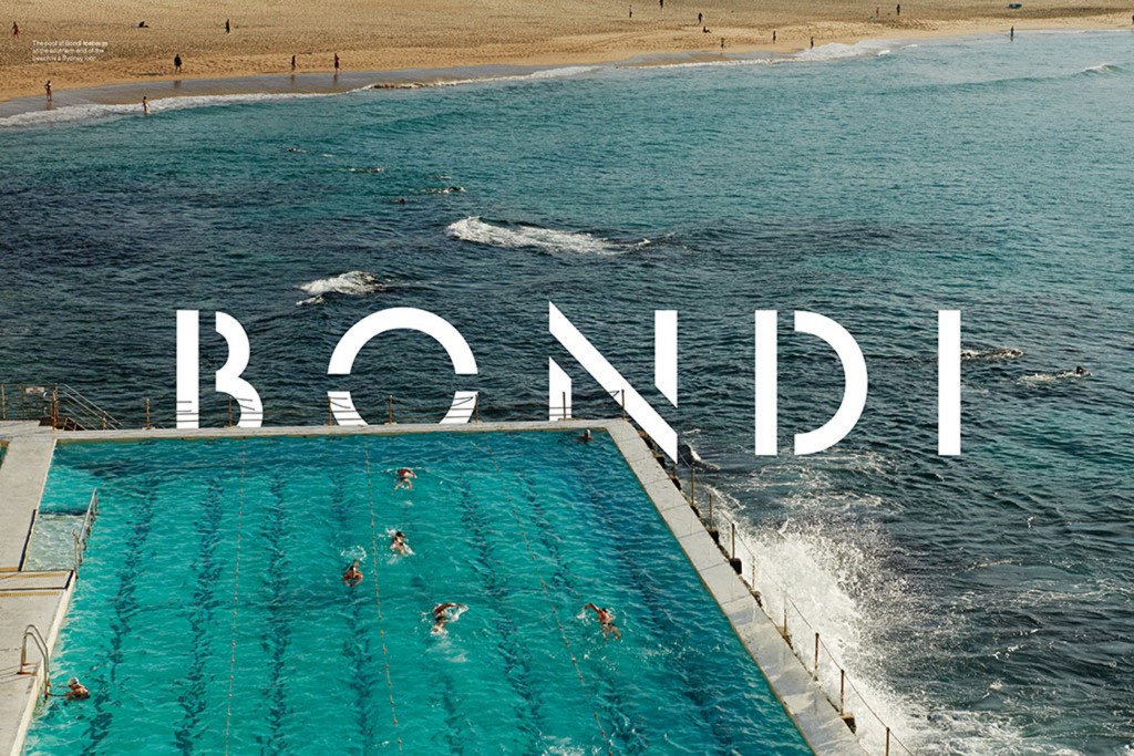 Bondi opening spread. Photograph by Derek Henderson.