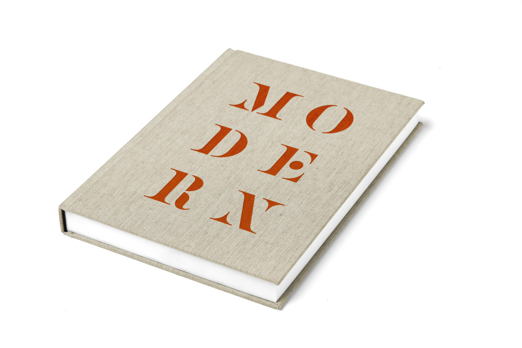 The book has a linen cover under the jacket, which we think is rather fetching. 