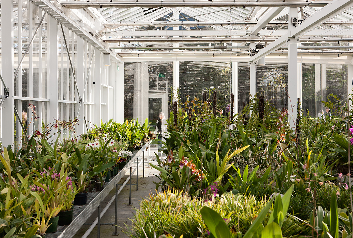 Christchurch Botanic Gardens visitor centre. Photograph by Simon Devitt.