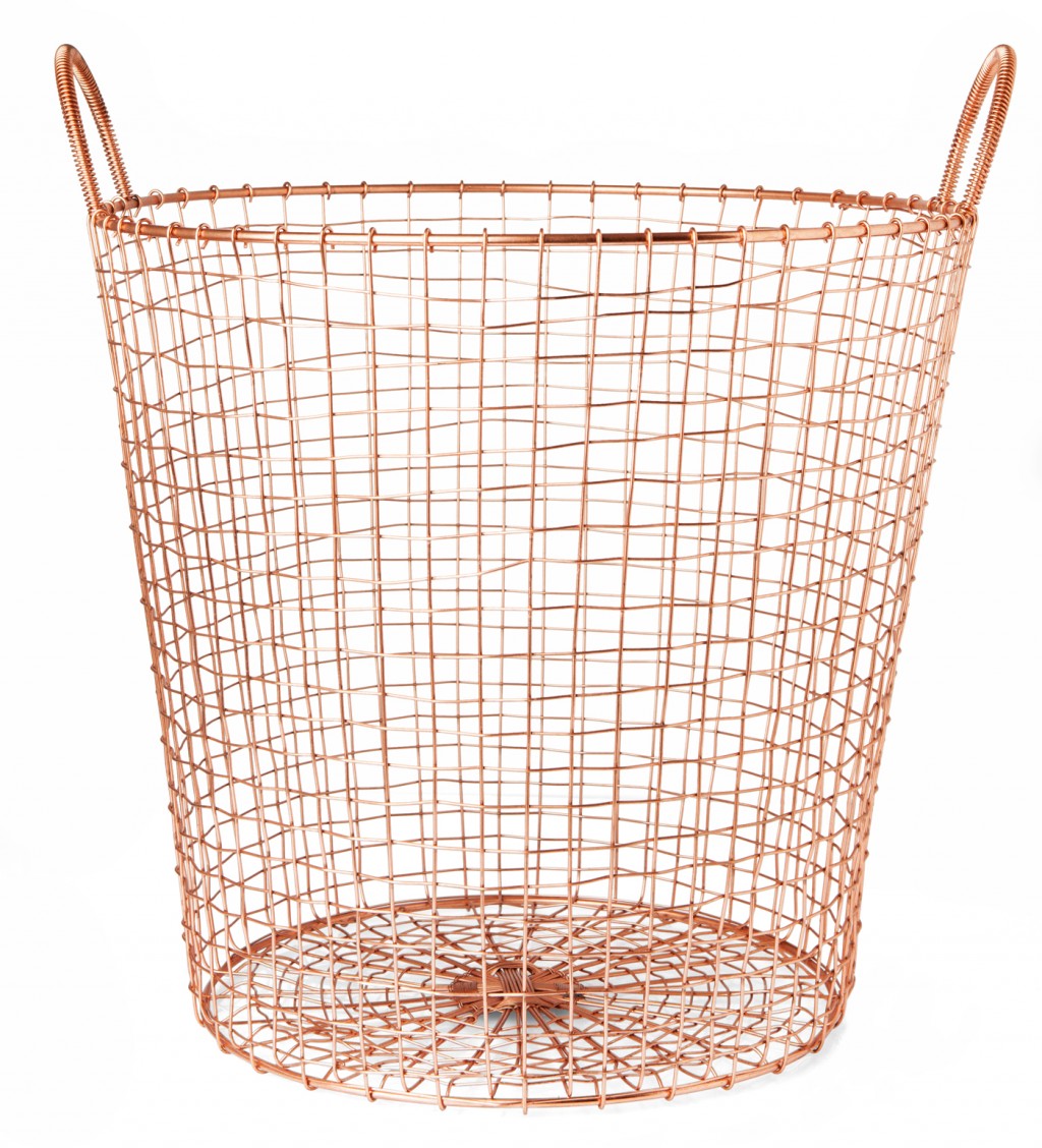 Copper wire basket
