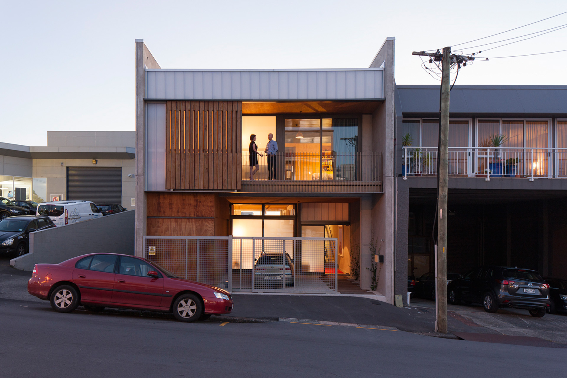 The house by Andrea Bell and Andrew Kissell. Photo by Simon Devitt.