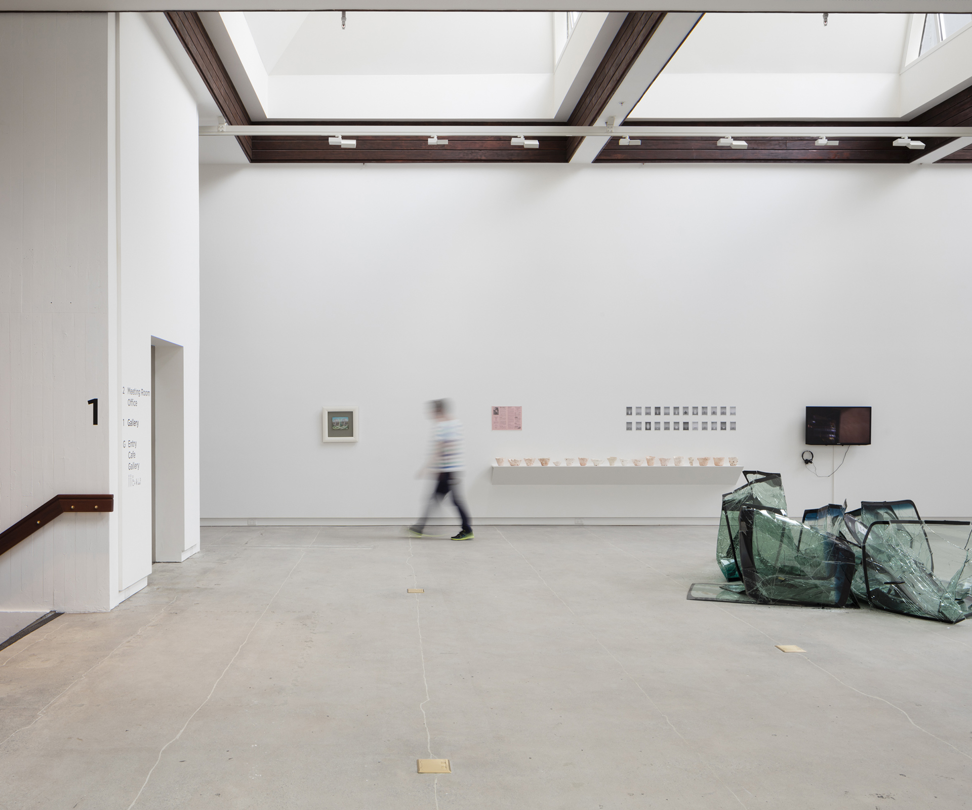 A CoCA space with the work ‘Big Bull Market’ 2016 by Rob Hood