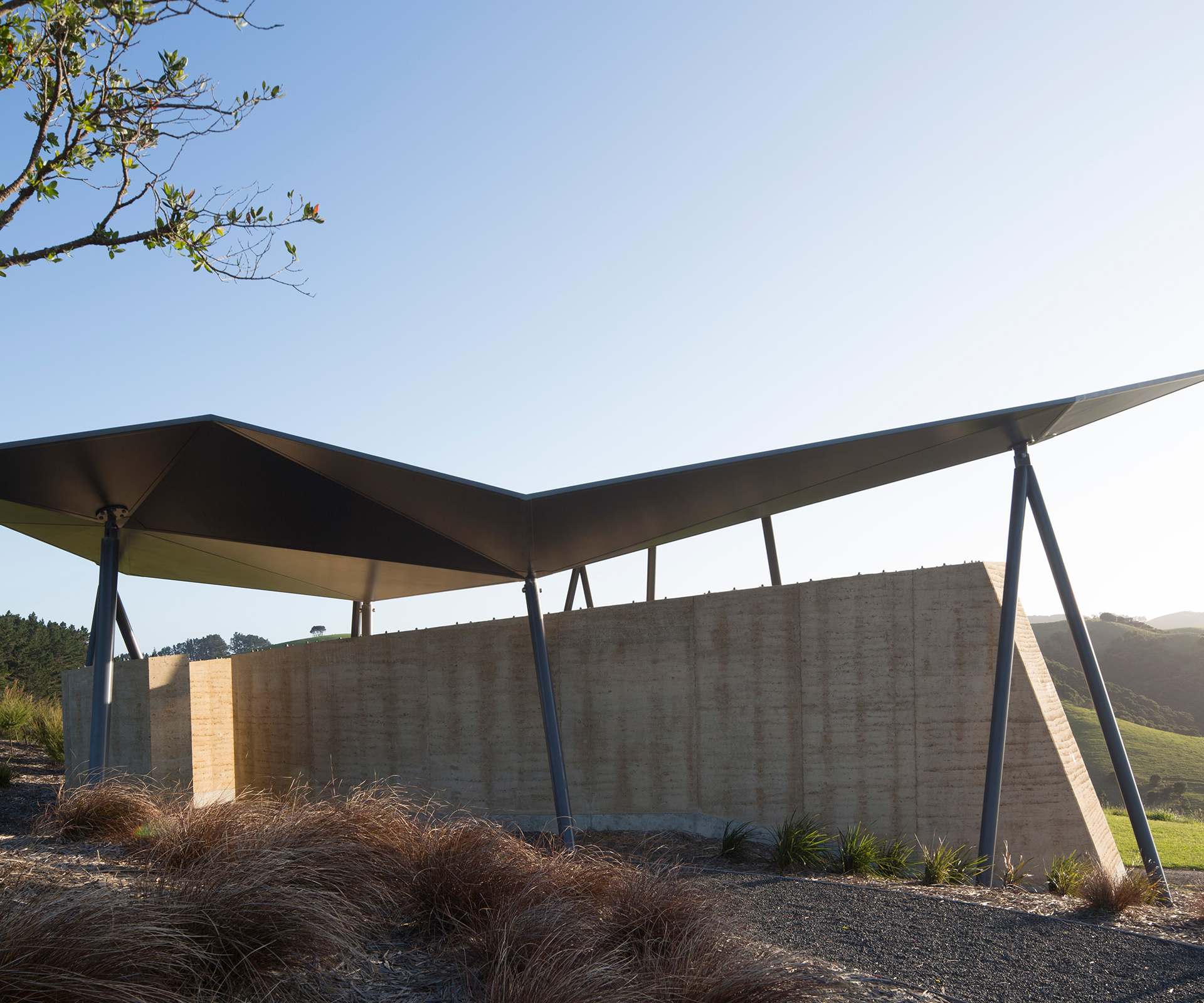 What transpired is a place where you could hold a meeting or a service, but mostly, it’s a place where you can take respite and connect with the site and its history.