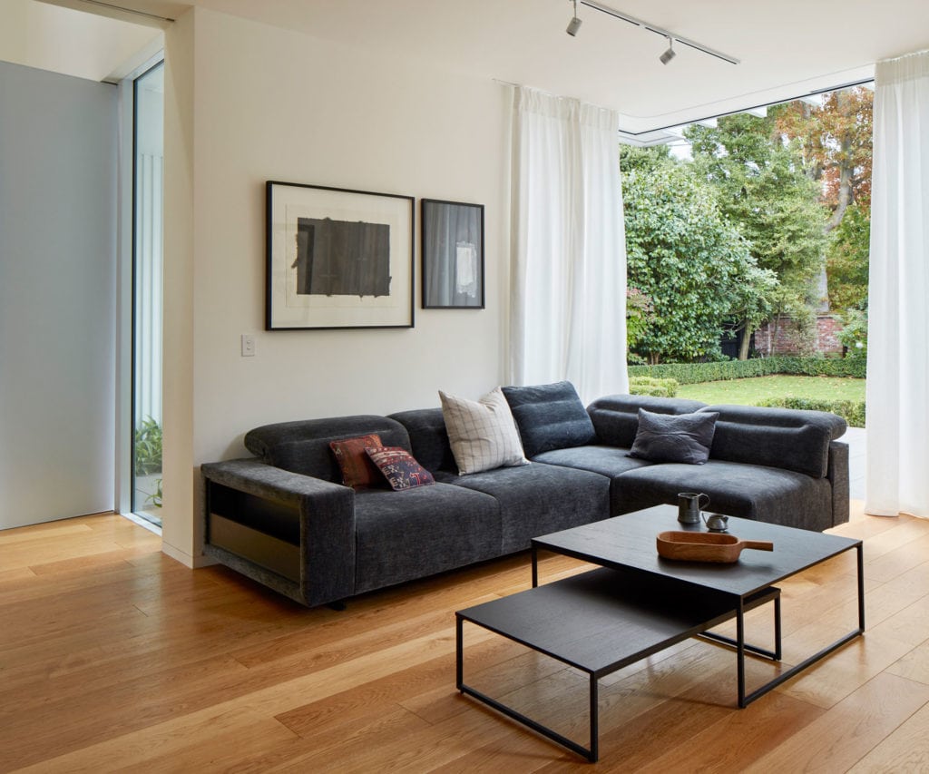 Great architecture preserves the memory of a quake damaged home
