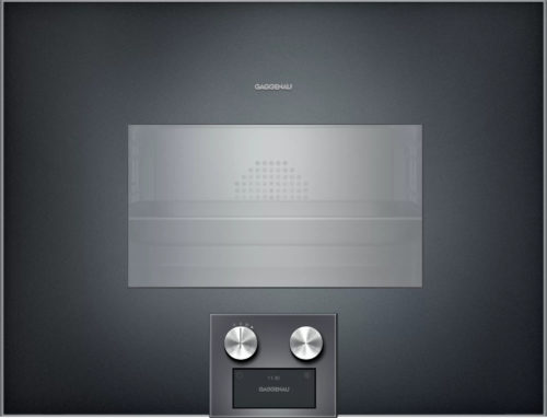 Gaggenau Combi-steam oven 400 series Full glass door in Gaggenau Anthracite