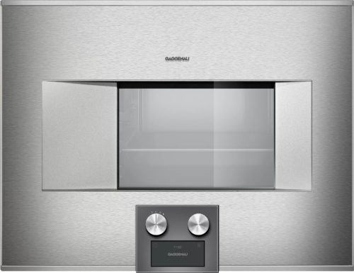 Gaggenau Combi-steam oven 400 series  Stainless steel-backed full glass door