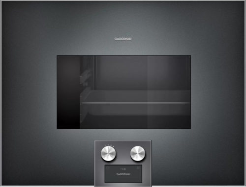 Gaggenau Combi-steam oven 400 series  Full glass door in Gaggenau Anthracite