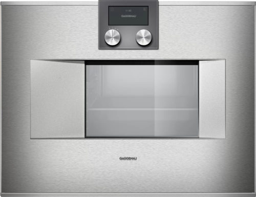 Gaggenau Combi-steam oven 400 series  Stainless steel-backed full glass door
