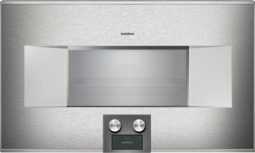 Gaggenau Combi-steam oven 400 series Stainless steel-backed full glass door