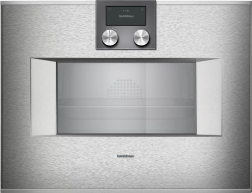 Gaggenau Combi-steam oven 400 series Stainless steel-backed full glass door