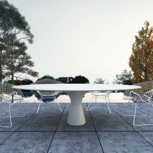 Angelo M Outdoor Table by Leo Aerts for Alinea Design Objects