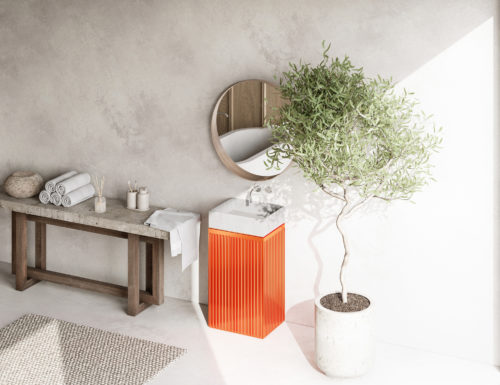Meek Bathware Doric Colour Pedestal