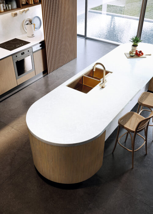 HIMACS – Aurora Frost benchtop