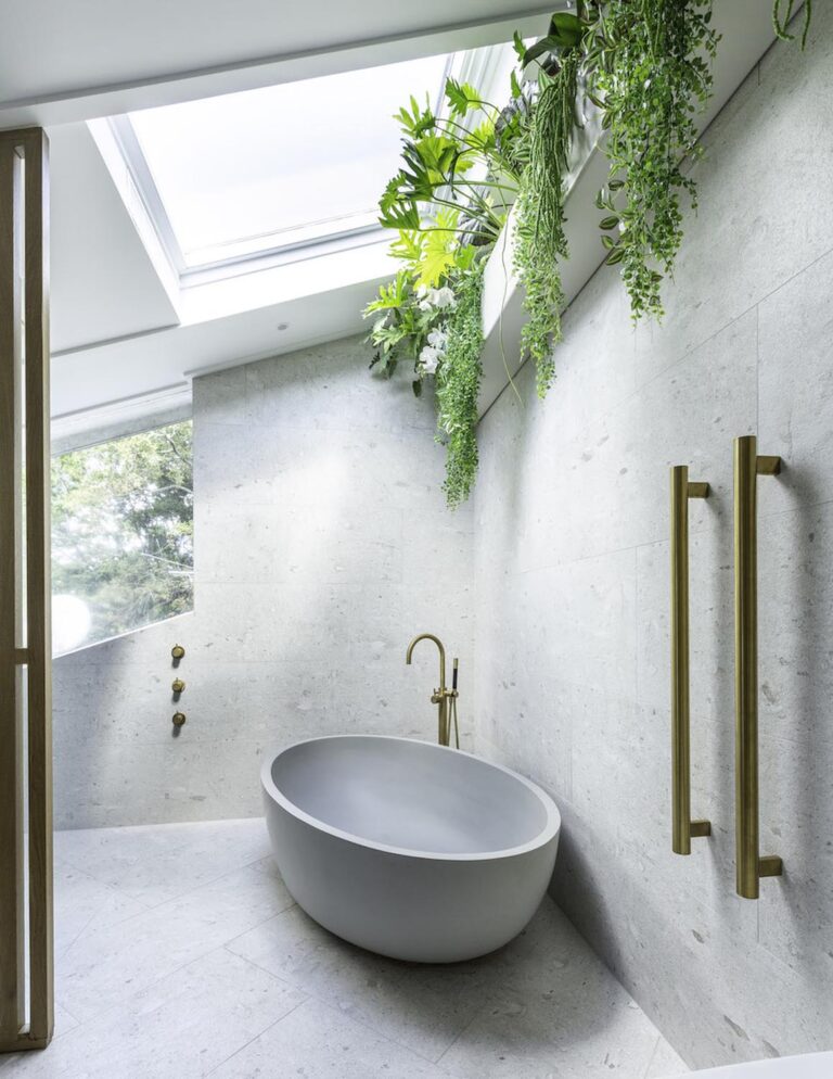 4 JERVOIS bathroom with plant wall